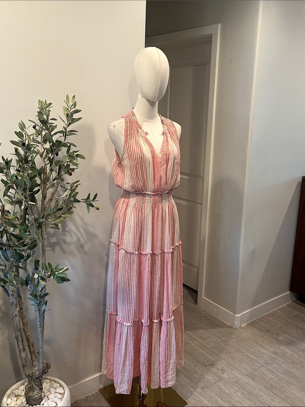 RAILS Lou Lou Salerno Stripe Maxi Dress New! - Picture 7 of 14